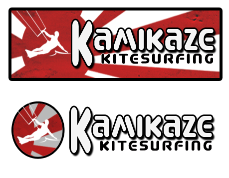 Logo Design entry 24415 submitted by ad_line to the Logo Design for kamikazekitesurfing.com run by Kamikaze