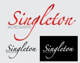Logo Design entry 24635 submitted by arcelona to the Logo Design for Singleton Wordsmiths run by Singleton Wordsmiths
