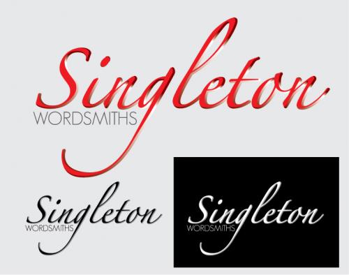 Logo Design entry 24635 submitted by rmvision to the Logo Design for Singleton Wordsmiths run by Singleton Wordsmiths
