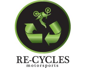 Logo Design entry 165439 submitted by wave to the Logo Design for RE-CYCLES Motorsports run by idealcycles