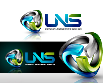 Logo Design entry 165764 submitted by deathmask to the Logo Design for Universal Networking Services run by Flyerave