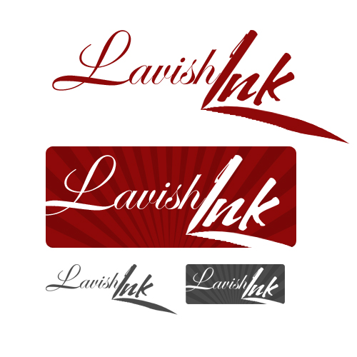 Logo Design entry 24880 submitted by jaron to the Logo Design for Lavish Ink run by slapshotcustoms