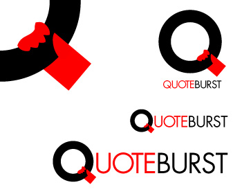 Logo Design entry 169556 submitted by TOPOFMIND to the Logo Design for QuoteBurst run by srbentley