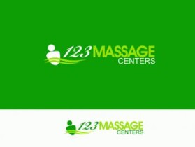 Logo Design Entry 170246 submitted by werd to the contest for 123 MASSAGE CENTERS run by cortty