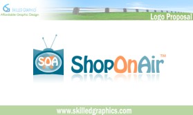 Logo Design entry 25018 submitted by brandsdesigner to the Logo Design for ShopOnAir run by Qoofer