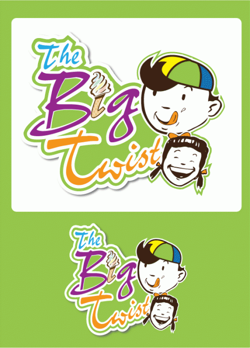 Logo Design entry 25172 submitted by ginalin to the Logo Design for The Big Twist run by thebigtwist