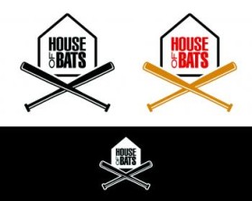 Logo Design entry 174547 submitted by poy89 to the Logo Design for HouseOfBats.com run by edmundlp