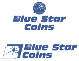 Logo Design Entry 25383 submitted by signgirl71 to the contest for Blue Star Coins run by BlueStarCoins