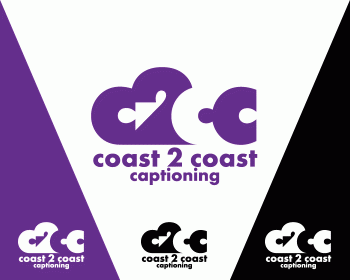 Logo Design entry 178372 submitted by cj38 to the Logo Design for Coast 2 Coast Captioning run by c2cc