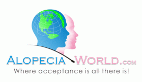 Logo Design entry 25595 submitted by myeoffice to the Logo Design for www.AlopeciaWorld.com run by alopeciaworld