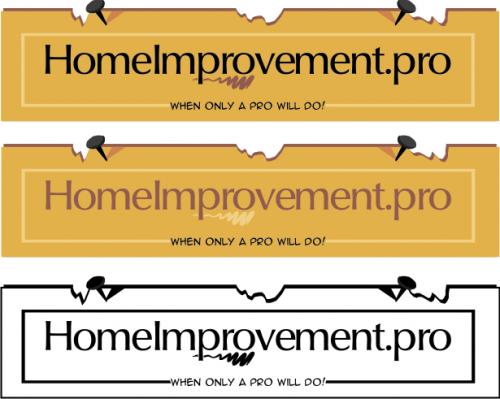 Logo Design entry 25616 submitted by signgirl71 to the Logo Design for HomeImprovement.pro run by namewaiter