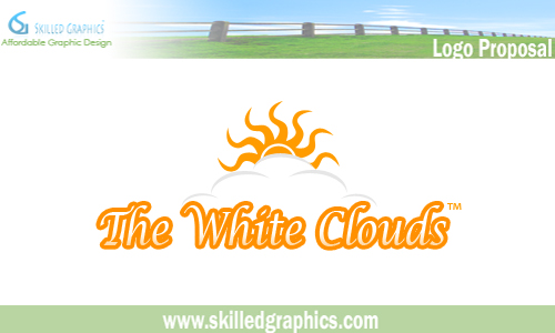 Logo Design entry 25666 submitted by simplyg123 to the Logo Design for the white clouds run by goram_vlad