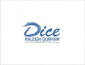 Logo Design entry 180847 submitted by Unique Designs Dr to the Logo Design for Dice Raleigh-Durham Chiropractic run by cortty