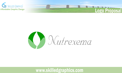 Logo Design entry 25813 submitted by simplyg123 to the Logo Design for Nutrexema run by jrothman