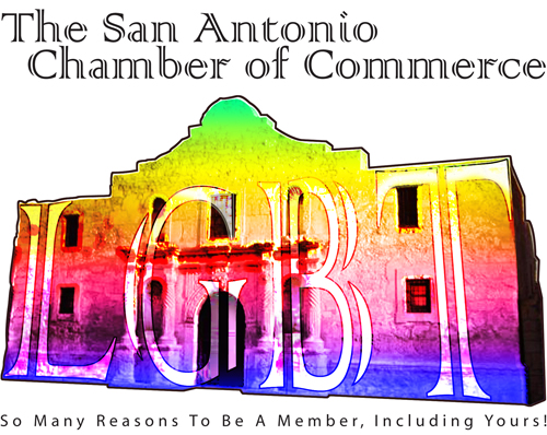 Logo Design entry 26031 submitted by CurtisGraphicsCorp to the Logo Design for The San Antonio LGBT Chamber of Commerce run by salgbtchamber