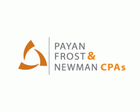Logo Design entry 185742 submitted by newbie to the Logo Design for Payan, Frost & Newman CPAs run by jpayan