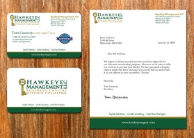 A similar Business Card & Stationery Design submitted by elemts2103 to the Business Card & Stationery Design contest for MarekWayne by marekwayne