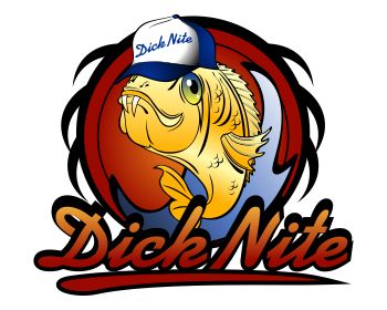 T-Shirt Design entry 188556 submitted by mr74 to the T-Shirt Design for Dick Nite Fishing Lures run by dave444