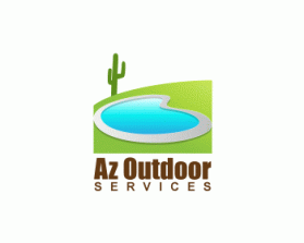 Logo Design entry 189898 submitted by DesignGuy to the Logo Design for Az Outdoor Services LLC, AzOutdoorServices.com run by azoutdoorservices