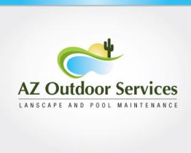 Logo Design entry 189899 submitted by designbuddha to the Logo Design for Az Outdoor Services LLC, AzOutdoorServices.com run by azoutdoorservices