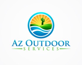 Logo Design entry 189906 submitted by designbuddha to the Logo Design for Az Outdoor Services LLC, AzOutdoorServices.com run by azoutdoorservices