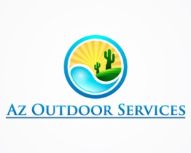 Logo Design entry 189918 submitted by deathmask to the Logo Design for Az Outdoor Services LLC, AzOutdoorServices.com run by azoutdoorservices