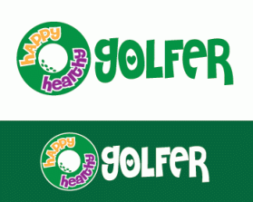 Logo Design entry 191512 submitted by GreenMonkeyDesigns  to the Logo Design for www.happyhealthygolfer.com run by pauly59