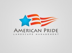 Logo Design entry 27082 submitted by strauss to the Logo Design for American Pride Landscape Management run by krameybrim