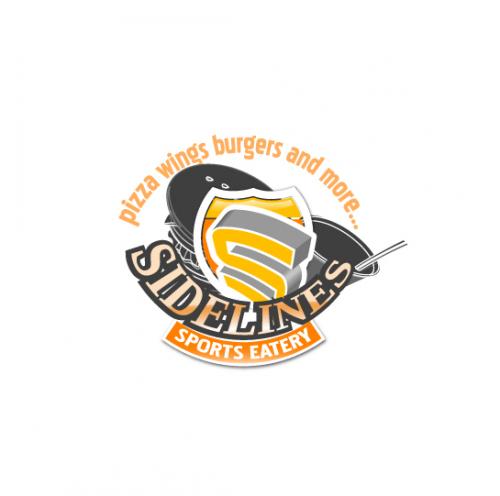 Logo Design entry 27184 submitted by Stickie to the Logo Design for Sidelines Sports Eatery run by Charley