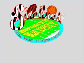 Logo Design Entry 27192 submitted by quickdraw to the contest for Sidelines Sports Eatery run by Charley