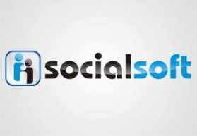 Logo Design entry 195585 submitted by werd to the Logo Design for Socialsoft / socialsoft.com run by socialsoft