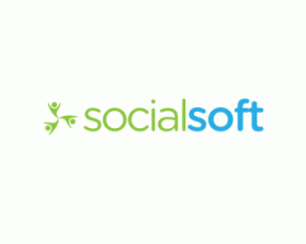 Logo Design entry 195591 submitted by werd to the Logo Design for Socialsoft / socialsoft.com run by socialsoft