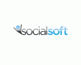 Logo Design entry 195622 submitted by da fella to the Logo Design for Socialsoft / socialsoft.com run by socialsoft