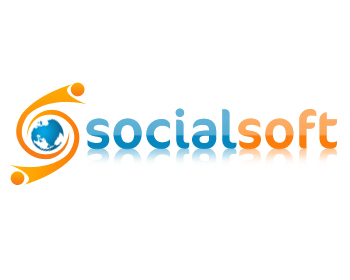 Logo Design entry 195690 submitted by jamess to the Logo Design for Socialsoft / socialsoft.com run by socialsoft