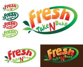 Logo Design Entry 221427 submitted by ginalin to the contest for Fresh Take N Bake run by FTBteam