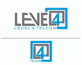 Logo Design Entry 224145 submitted by Reflect to the contest for Level 4 Telcom run by microt