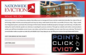 Brochure Design entry 224796 submitted by identis to the Brochure Design for Nationwide Eviction run by tcollins