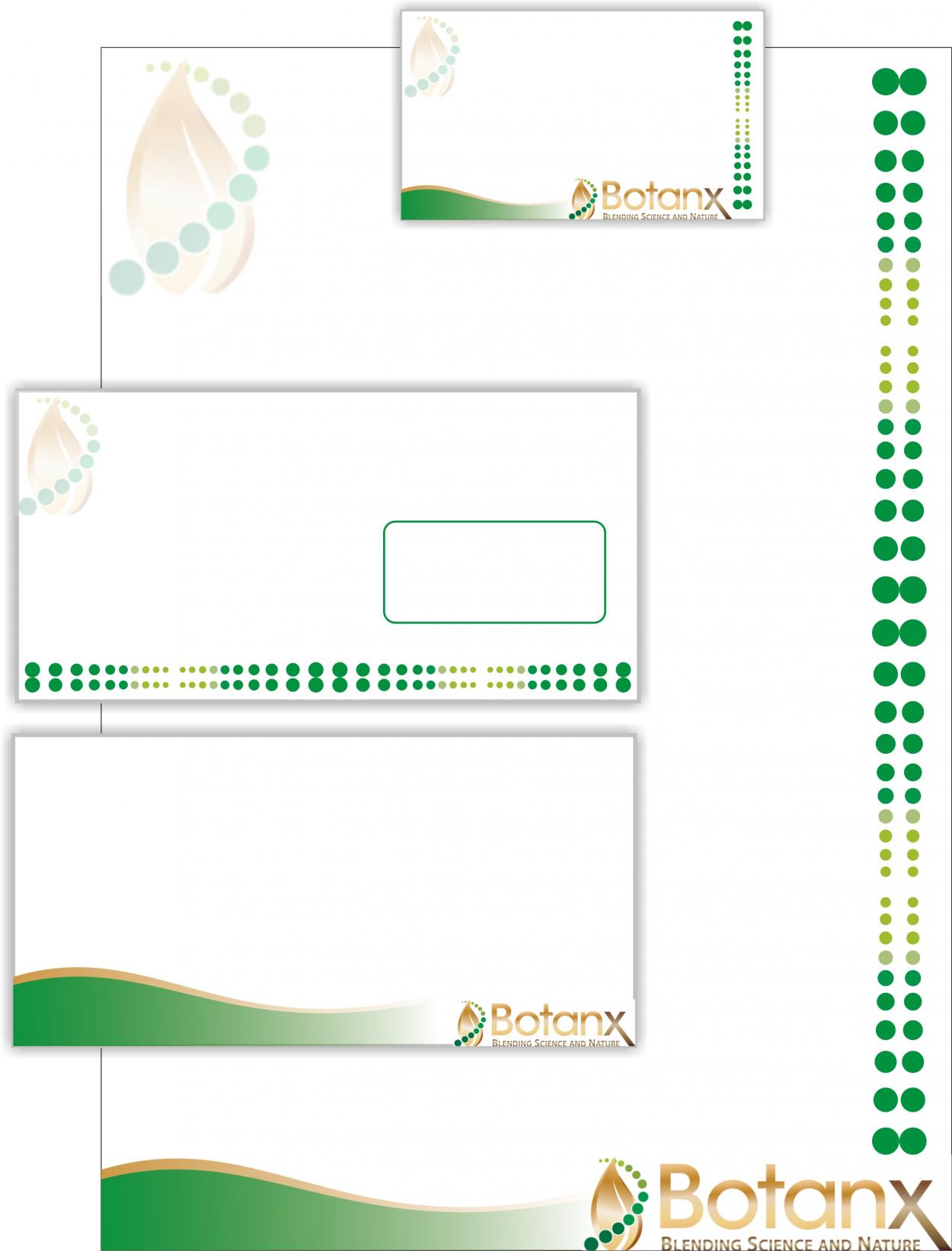 Business Card & Stationery Design entry 226369 submitted by masgantengheu to the Business Card & Stationery Design for Botanx, LLC run by botanxllc