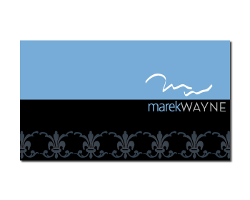 Business Card & Stationery Design entry 227192 submitted by manzdesign to the Business Card & Stationery Design for MarekWayne run by marekwayne