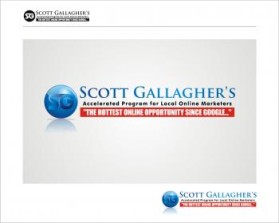 Logo Design entry 227445 submitted by sasyo to the Logo Design for Scott Gallagher\'s Accelerated Program for Local Online Marketers run by oliverolsen