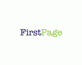 Logo Design entry 232043 submitted by PeggyB to the Logo Design for First Page run by firstpage