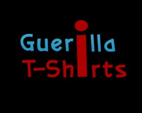 Logo Design entry 232784 submitted by mwshorts to the Logo Design for Guerilla Tshirts run by tshirtguy