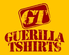 Logo Design entry 232820 submitted by Skebab to the Logo Design for Guerilla Tshirts run by tshirtguy