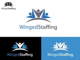 Logo Design entry 235898 submitted by eZoeGraffix to the Logo Design for Winged Staffing run by adfarquhar