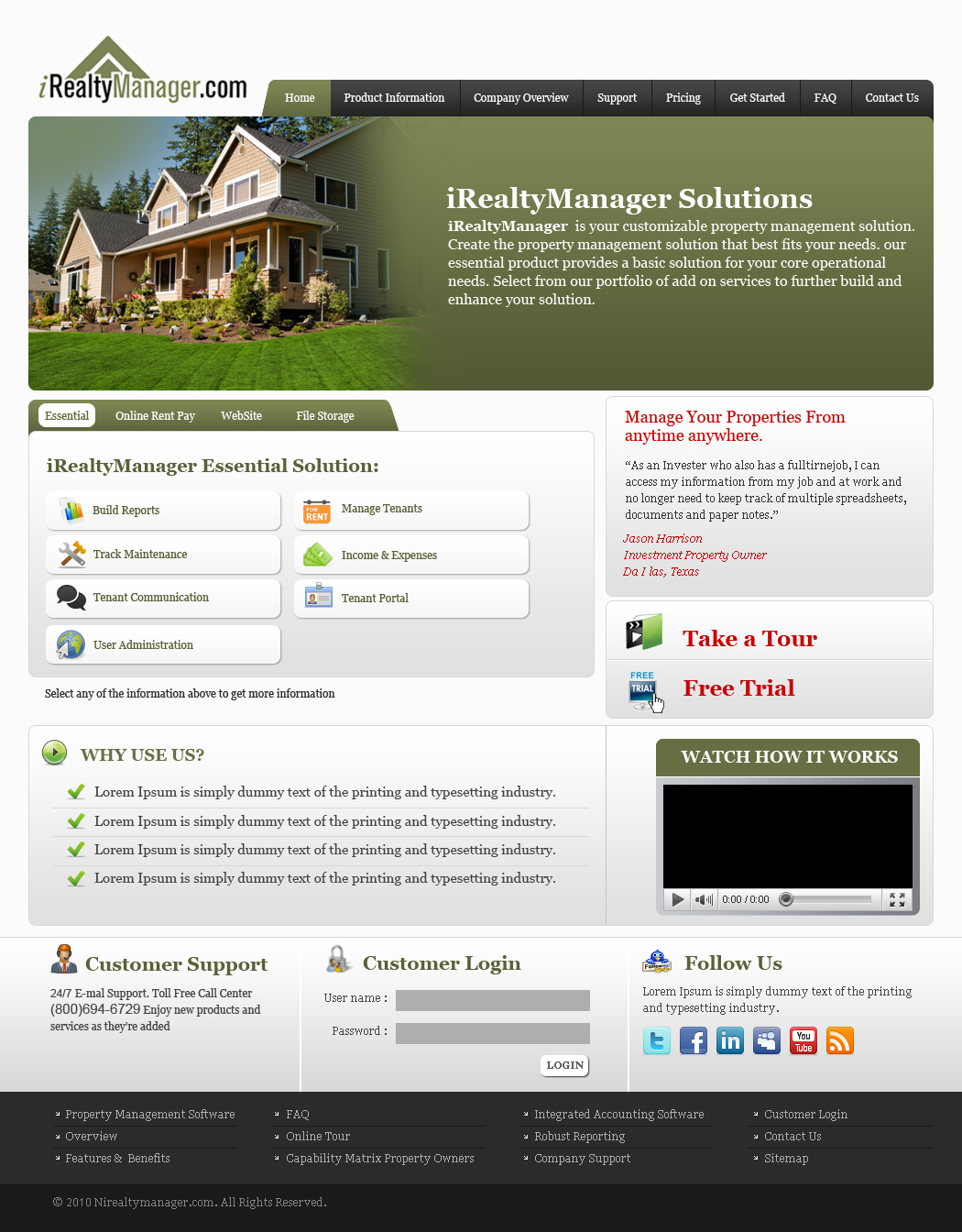 Web Design entry 232302 submitted by Siyas
