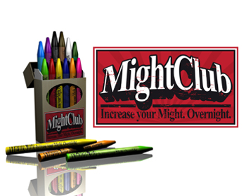 Logo Design entry 238261 submitted by Skebab to the Logo Design for MightClub.org run by mbudny