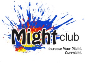 Logo Design entry 238229 submitted by abed_ghat to the Logo Design for MightClub.org run by mbudny