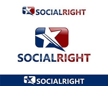 Logo Design entry 239729 submitted by eShopDesigns to the Logo Design for SocialRight.org - Politics - Social Conservative News & Views run by JPhilips872