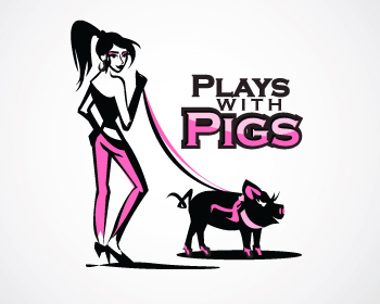 Logo Design entry 241694 submitted by Morango to the Logo Design for Plays With Pigs run by maveric9