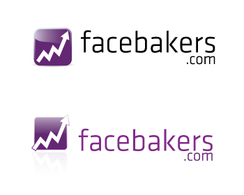 Logo Design entry 243986 submitted by Federicoleggio to the Logo Design for Facebakers.com Facebook statistics run by facebakers